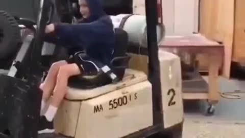 First Time Forklift Driver