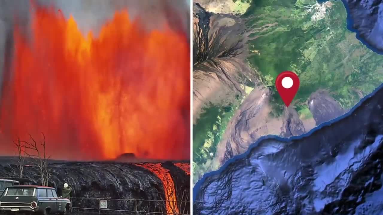 Massive Volcanic Eruptions Caught On Camera