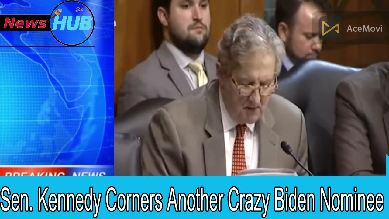 Sen. Kennedy Corners Another Crazy Biden Nominee