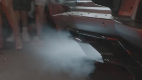 Aventador FLAMES and REVS