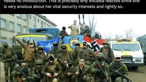 Russians fighting Neo-Nazis.