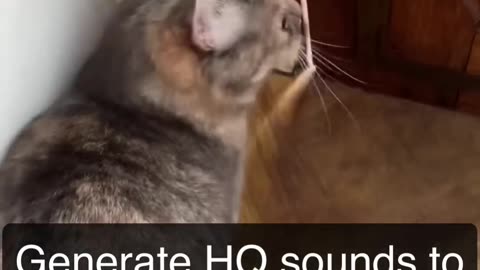 Sounds that attracts cat