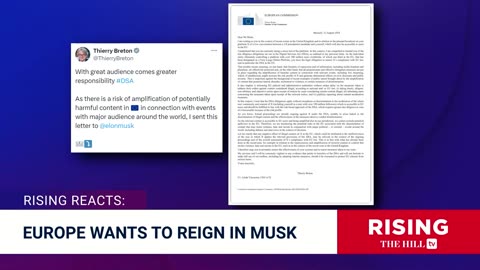 Elon Musk OWNS EU Commissioner Who THREATENED To Censor Trump Interview