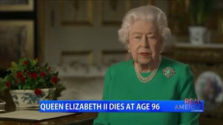 REAL AMERICA -- Alex Stein Says Goodbye to Queen Elizabeth