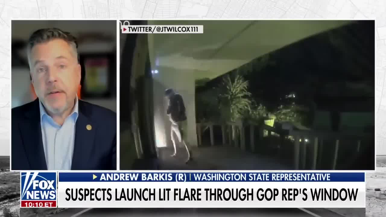 Pro-life GOP lawmaker Andrew Barkis speaks out against vandalized office