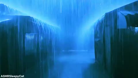💤Monsoon Rainfall Will Put You to Sleep Fast 7︱Deep SLEEP, Relieve Stress, Meditate⚡🌧