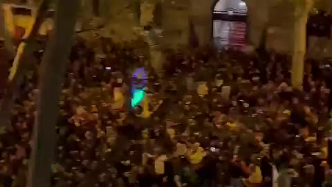 NOW - Anti-socialist demonstrations in Madrid, Spain.