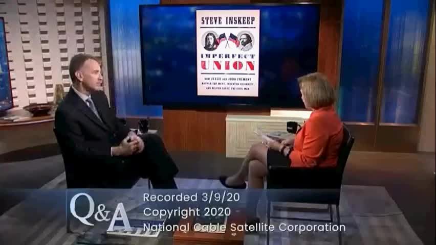 ■ Q&A-20200309-Steve Inskeep: Imperfect Union: exploration of American West in 19th century