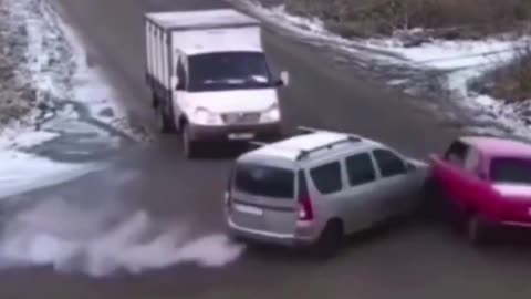 FUNNY CAR ACCIDENT