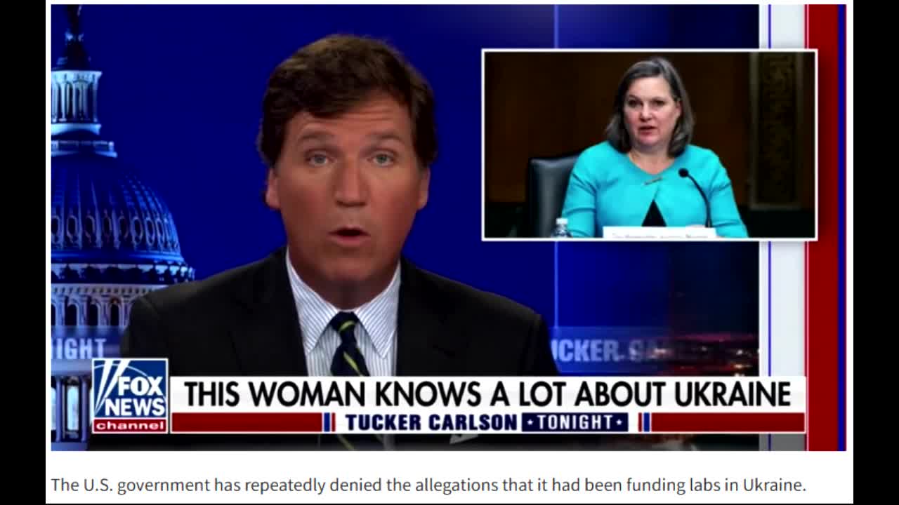 Tucker Carlson Makes Allegations About US Funded Labs in Ukraine