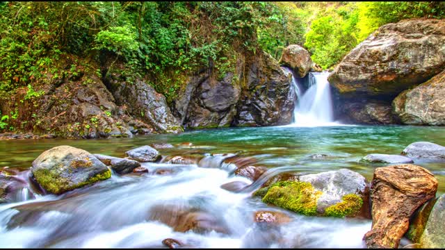 Relaxing Waterfall Sounds - A Peaceful Soundscape For Deep Sleep And Meditation (3 Hours)