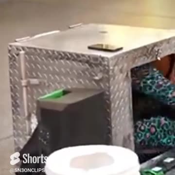 SNEAKO AND BRYCE HALL MEET MAN IN BOX NPC IN VEGAS!