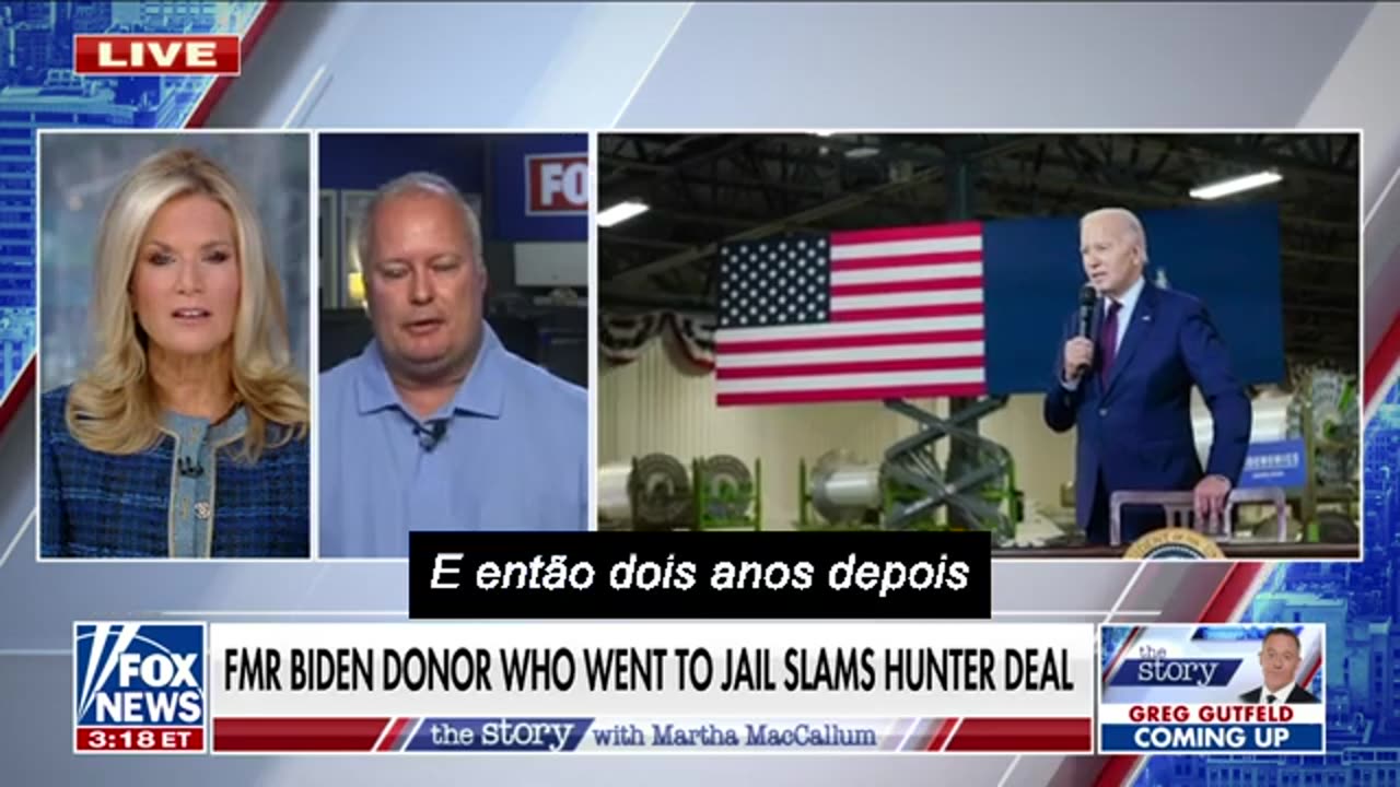 FBI e DOJ 'protegem' os Bidens, afirma ex-doador