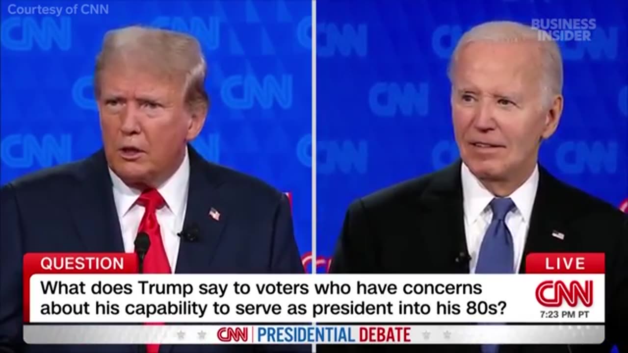 JOE BIDEN AND TRUMP