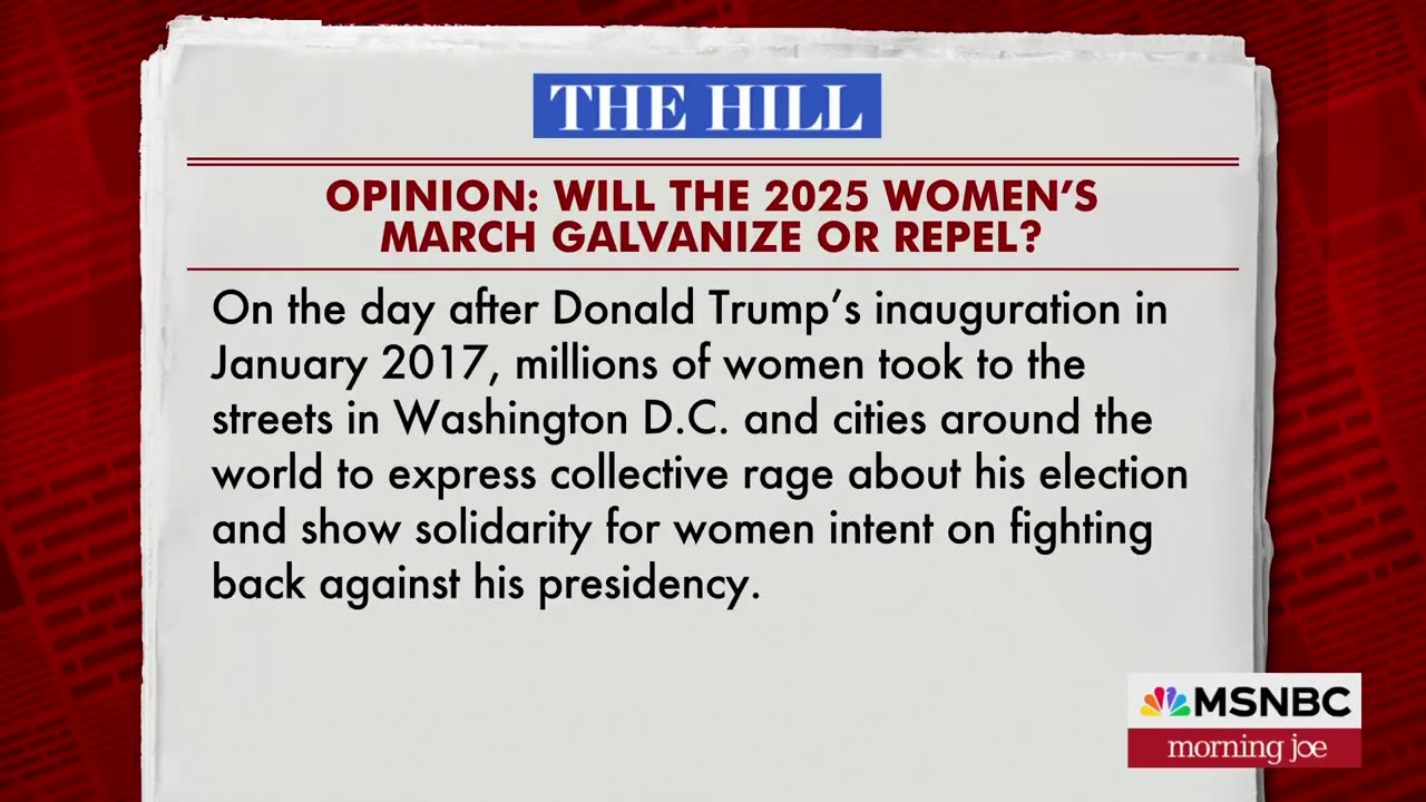 Will the 2025 Women's March galvanize or repel?