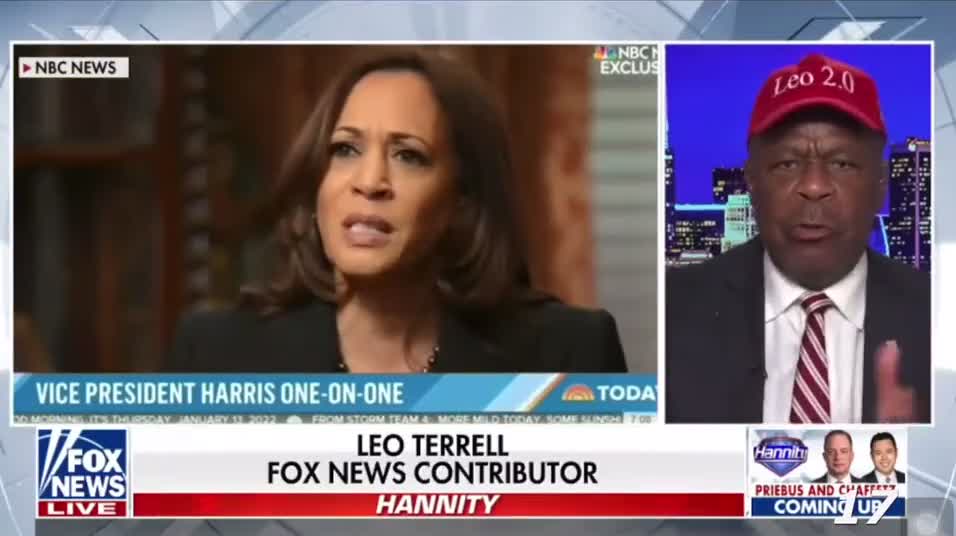 Leo Terrell on Why Kamala Harris Gave ‘Poor Answers’ During Her MSNBC Interview