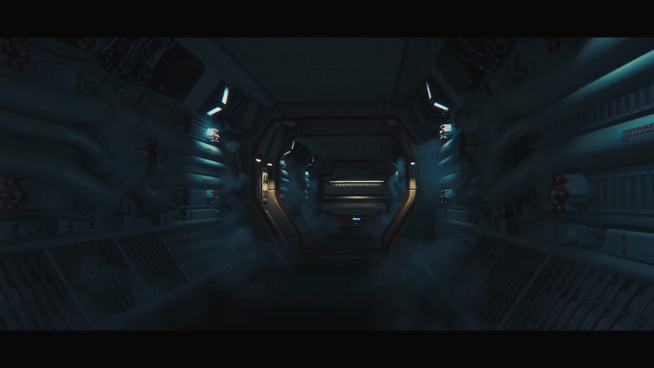 Alien, 1979, 8 Hours in a Dark Corridor aboard the Nostromo, ASMR, Sleep, Relax, Space