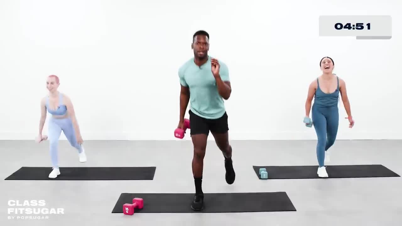 10-Minute Lower-Body Strength-Training Workout With Raneir Pollard _ DAY 3 _ POPSUGAR FITNESS