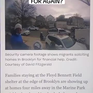 USA: An Illegal Migrant Camp Built On Floyd Benefield Outside Of New York City!