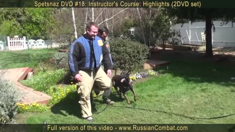 How to defend against a dog. Self defense against dog attack