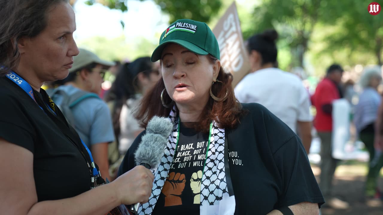 Anti-Israel Democrats flood Chicago streets around convention