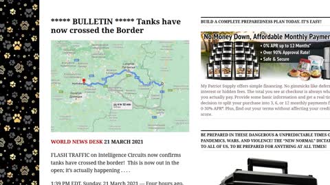 Korea Launches, Border Crumbles and Russia Sends Tanks