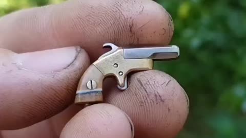 The smallest pistol in the world