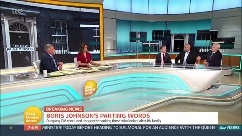 GMB React to Boris Johnson's Final Speech As PM As He Pledges His Support For Liz Truss | GMB