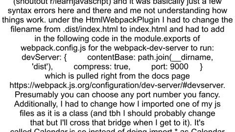 webpack ReferenceError document is not defined