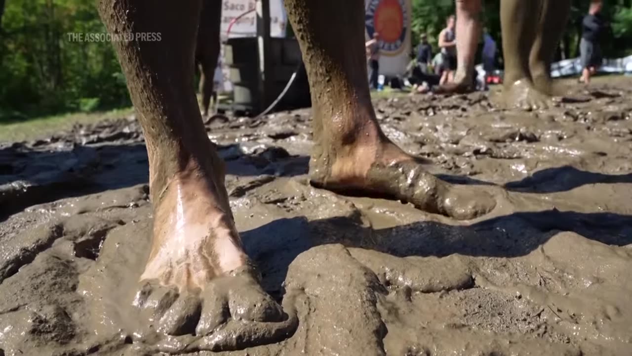 Joy in Mud Bowl: Football tournament celebrates 50 years of messy fun