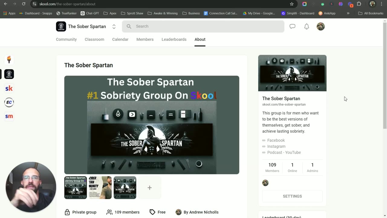 Ep.18 The Sober Spartan Group