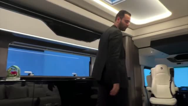 Features of a $1,250,000 Futuristic Luxury Motorhome!