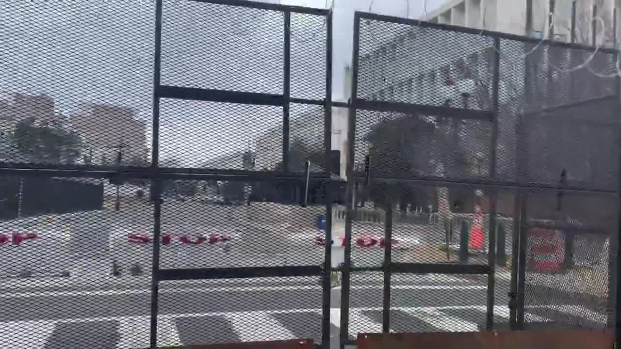 National Guard & Capitol Police Outside The Russell Senate Office Building 1/29/21