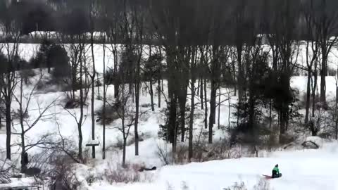 Talon sledding