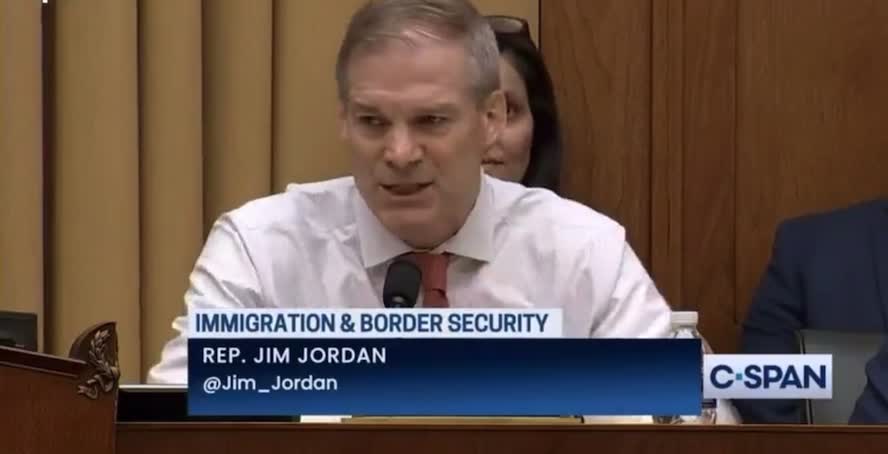 Rep Jim Jordan: ‘The Chaos at Our Southern Border is No Accident. It’s Deliberate. It’s By Design.’