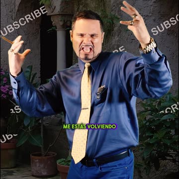 ¡Gestos con las manos italianos! Este significa "Me estás volviendo loco"