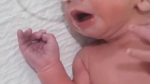 Very cute and innocent baby born