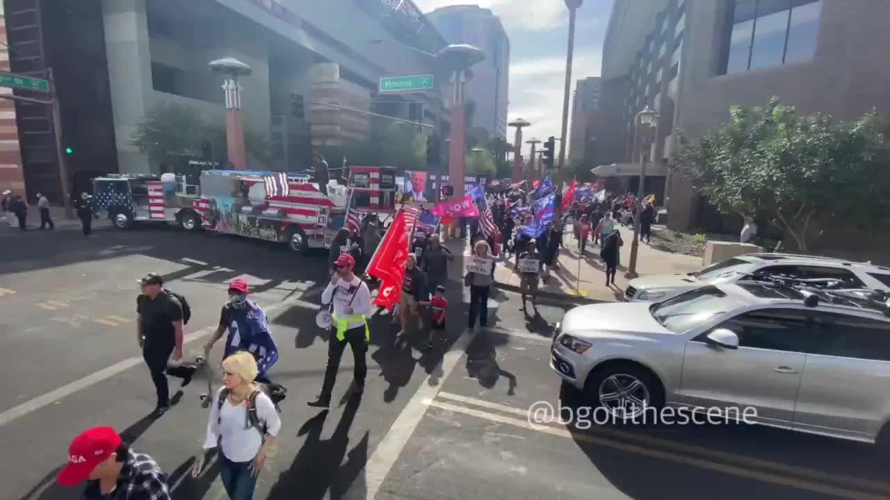 Patriots out on the streets in Arizona