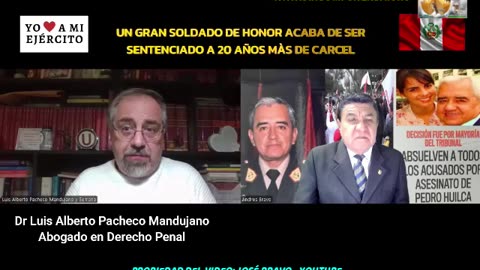 ¡INCREIBLE! INJUSTICIA ESCANDALOSA CONTRA EL GENERAL JUAN RIVERO LAZO