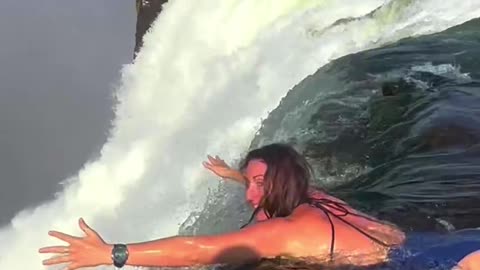 Victoria Falls Is The Most Famous Waterfall In Africa And One Of The Largest Waterfalls In The Whole World