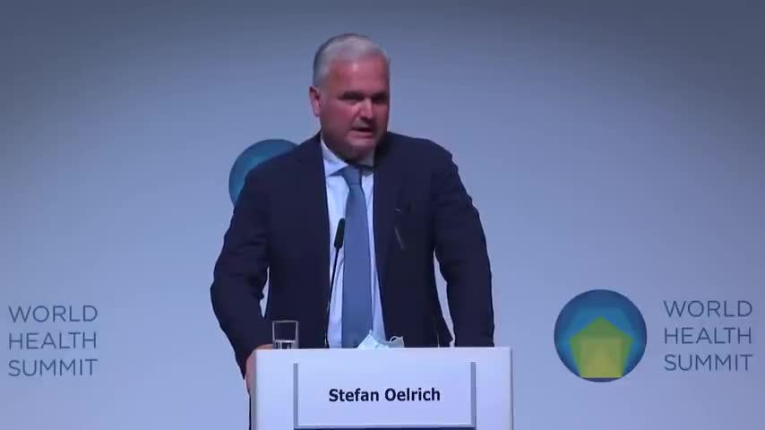 Opening Ceremony World Health Summit 2021, Speech Stefan Oelrich, Oct, 2021