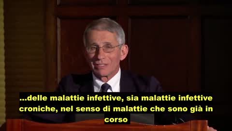 IL VIDEO DI FAUCI (Del gennaio 2017) CHE AVVERTE L'AMMINISTRAZIONE TRUMP DI UNA EPIDEMIA A SORPRESA