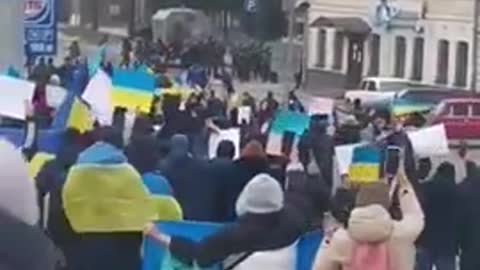Kupyansk. They threw out the invaders. People took to the streets.