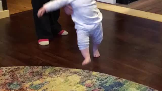 Baby first steps