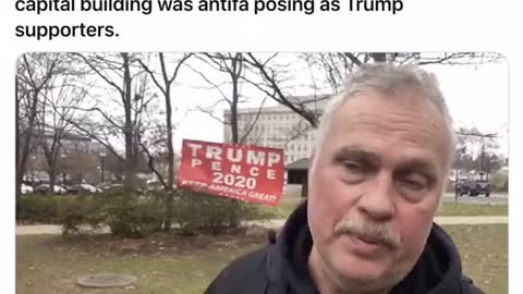 Antifa Posing as Trump Supporters to Storm the Capitol