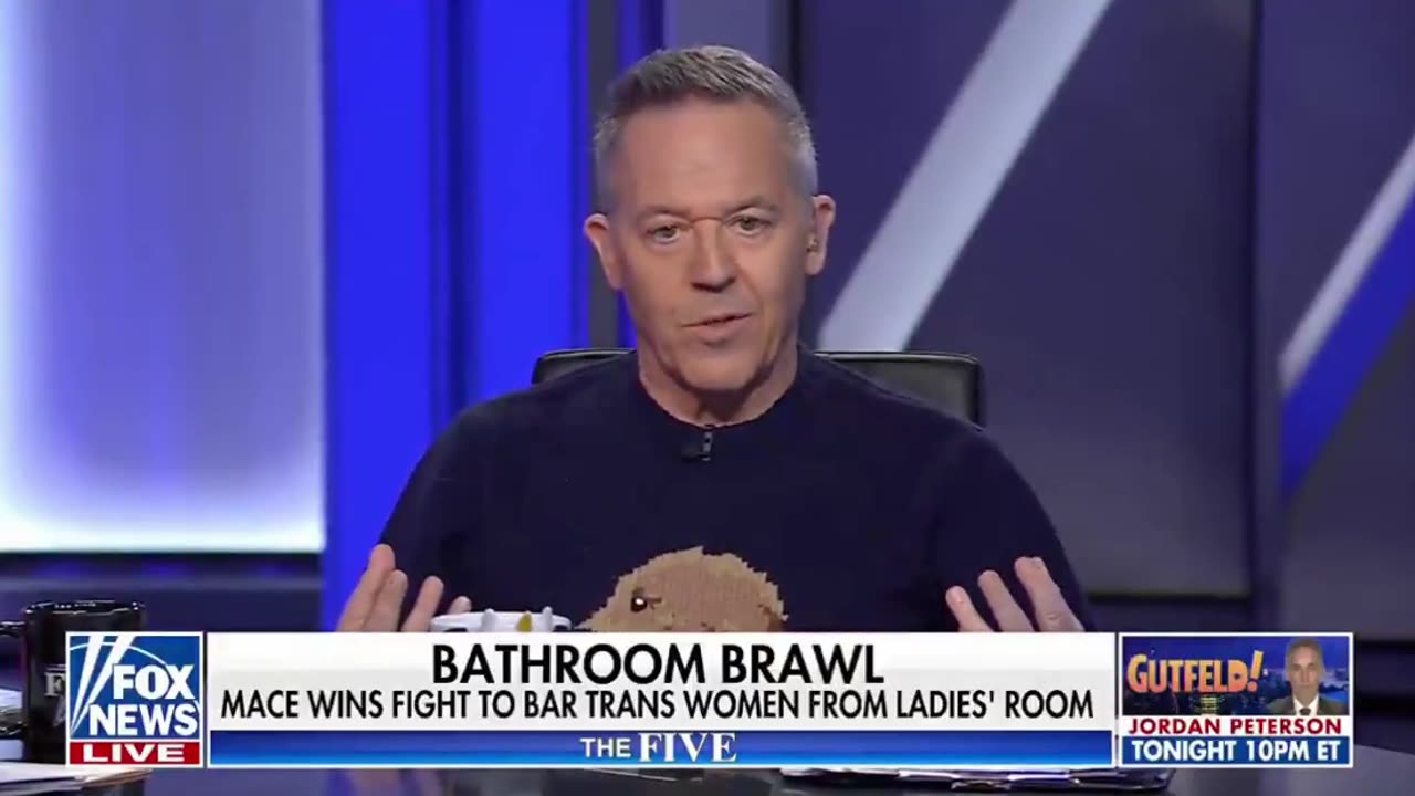 Greg Gutfeld Comments On Capitol Hill Bathroom 'Controversy'