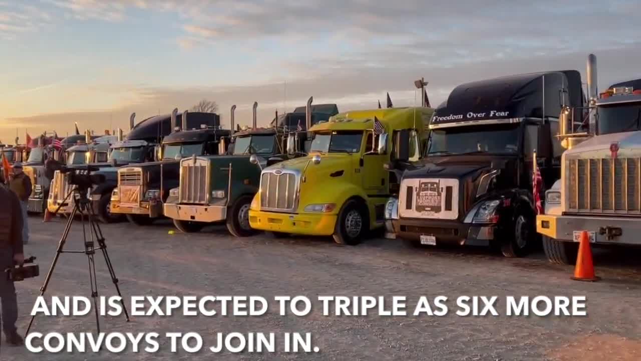 π΄πΊπΈ FREEDOM CONVOY IT IS NOW OVER 70 MILES LONG πΊπΈ π΄