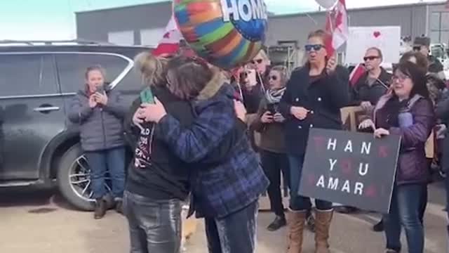 Canada: Tamara Lich welcomed home