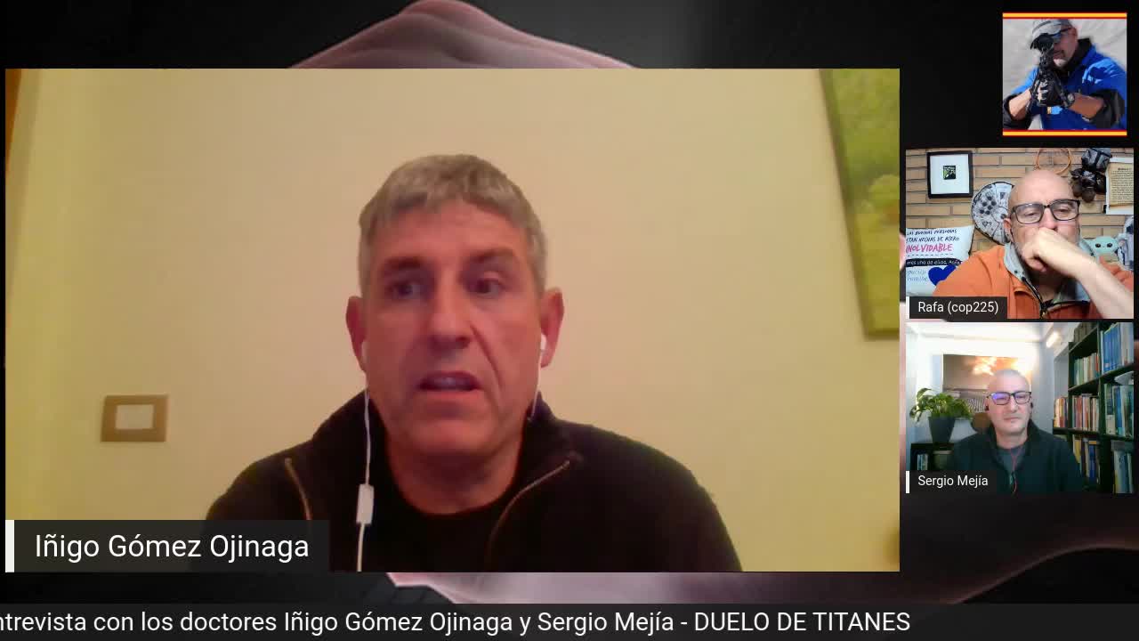 19_01_2022 - Entrevista con los doctores Iñigo Gómez Ojinaga y Sergio Mejía - DUELO DE TITANES