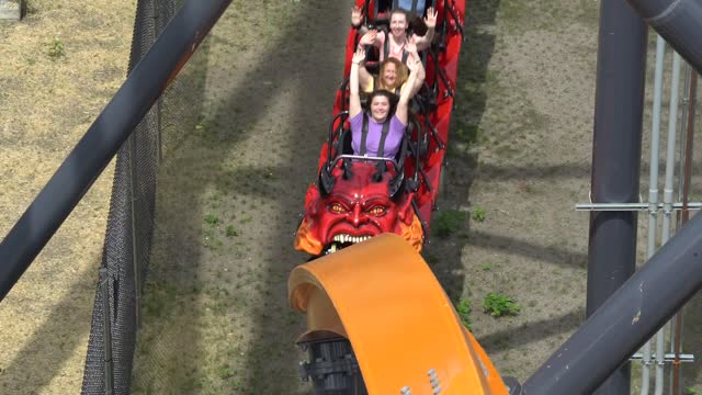 Take a virtual ride on Six Flags Great Adventures newest rollercoaster Jersey Devil